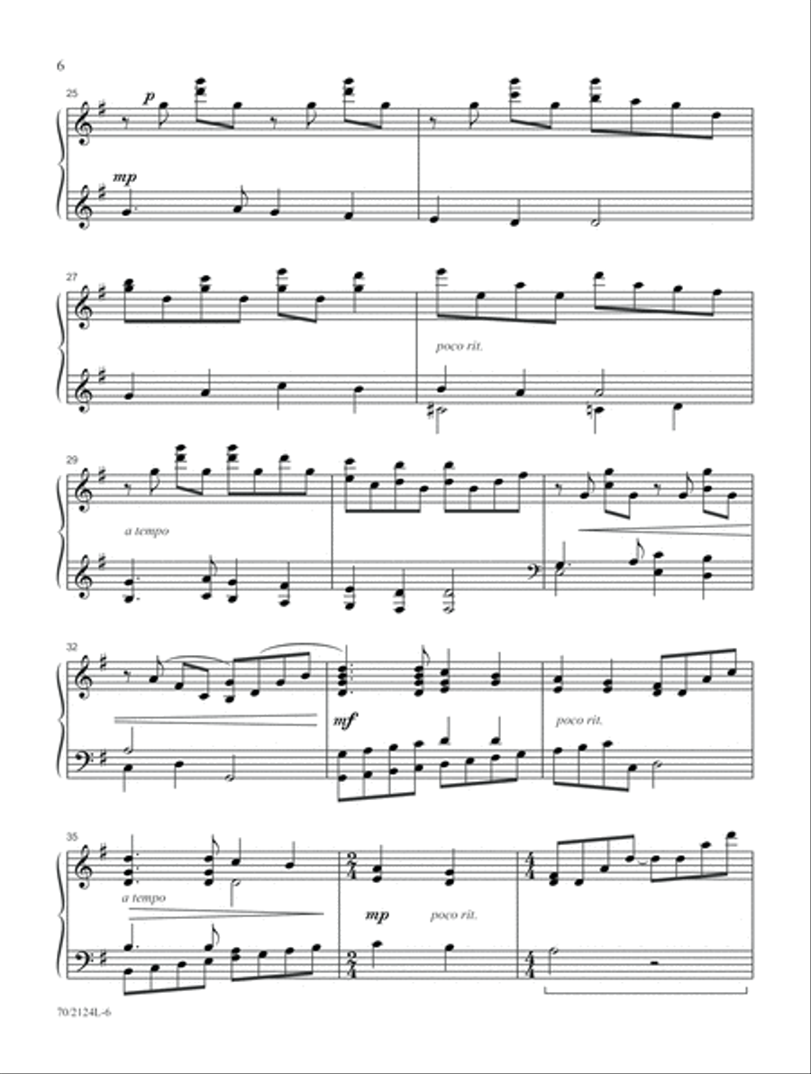 For the Beauty of the Earth (Digital Download) Piano Solo scores gallery preview page 6