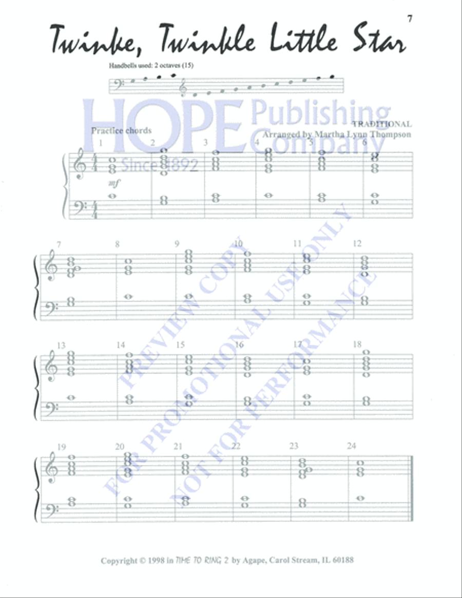Time to Ring 2 Time to Ring 2 2-Octaves scores gallery preview page 9