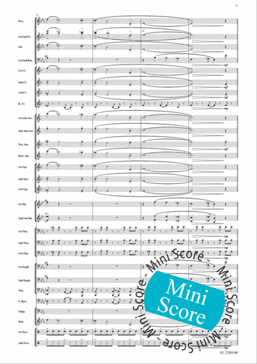 Moby Dick Moby Dick Concert Band scores gallery preview page 15