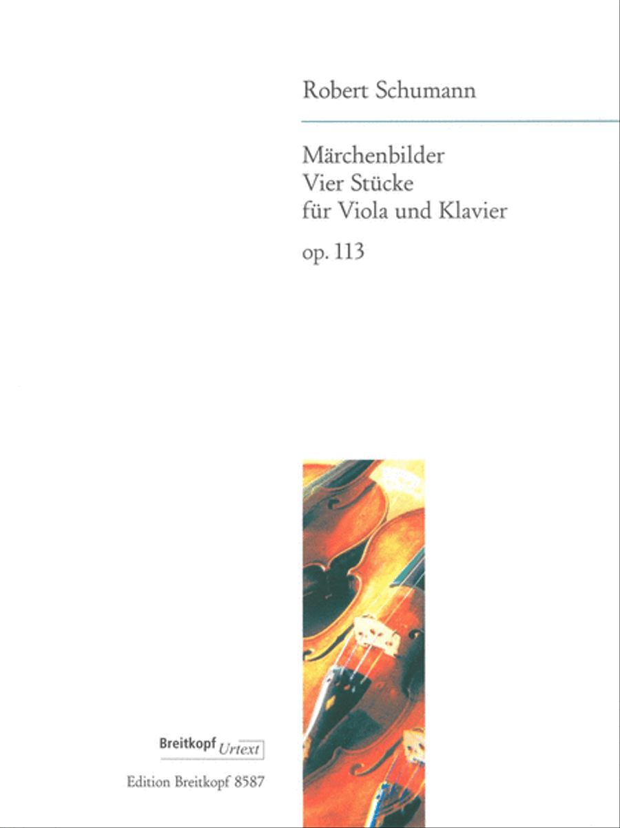 Märchenbilder Op. 113 Piano Accompaniment scores gallery preview page 1