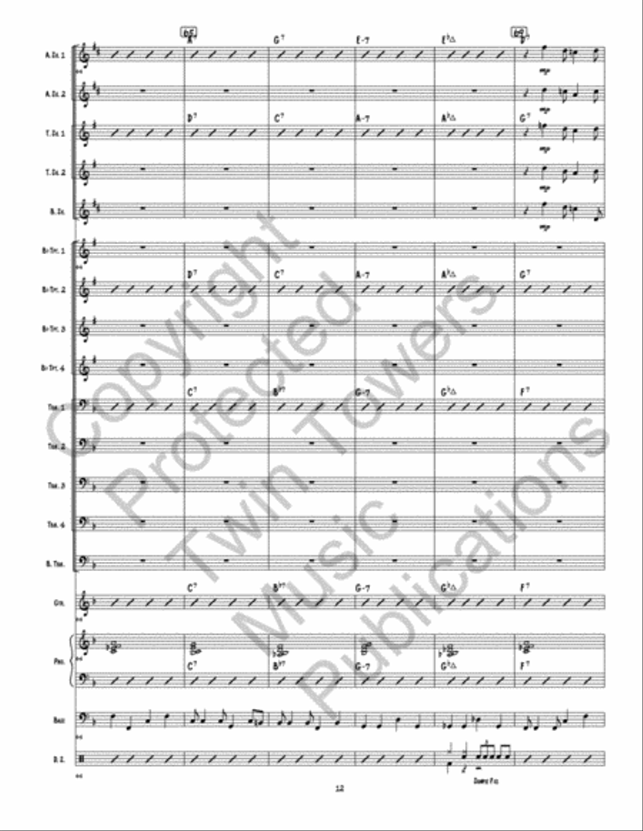 Pocket Aces Pocket Aces Jazz Ensemble scores gallery preview page 13