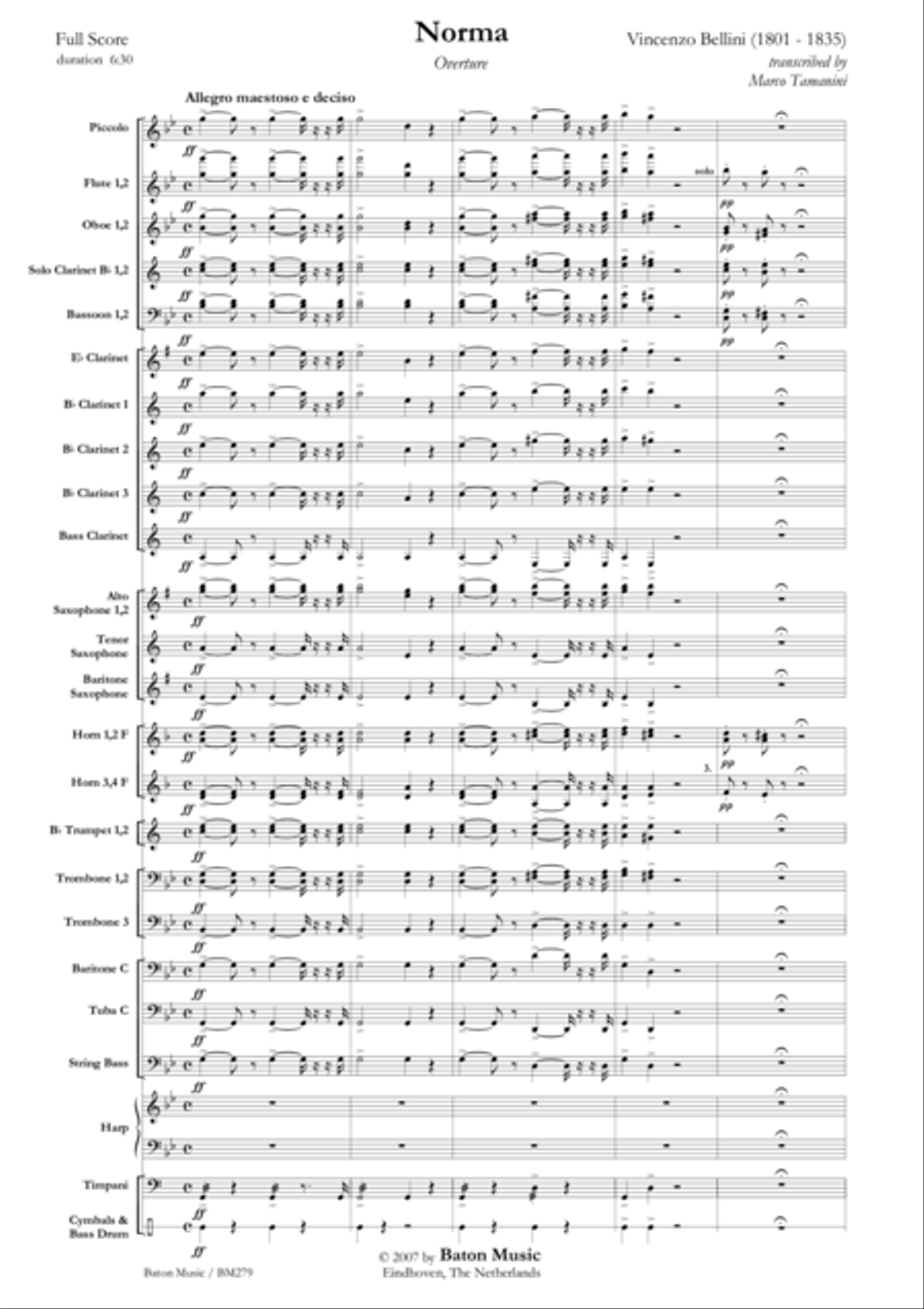 Norma Concert Band scores gallery preview page 2