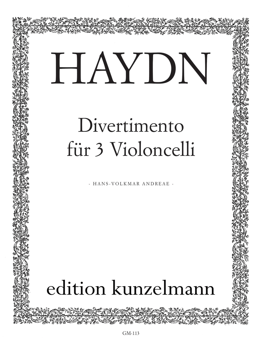Divertimento Divertimento Set of Parts scores gallery preview page 1