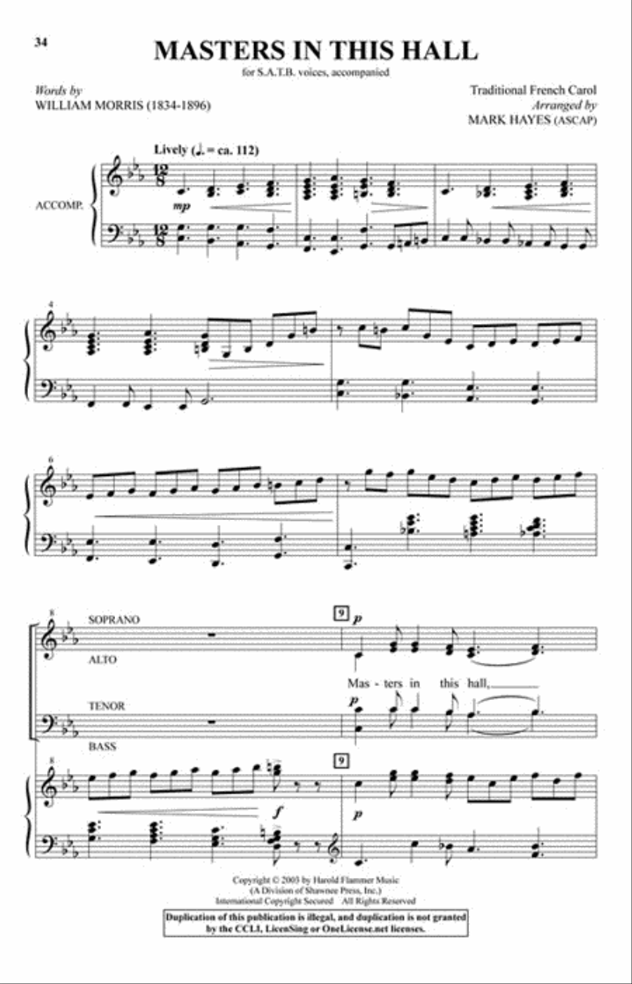 Treasury of Carols Treasury of Carols Choir scores gallery preview page 6