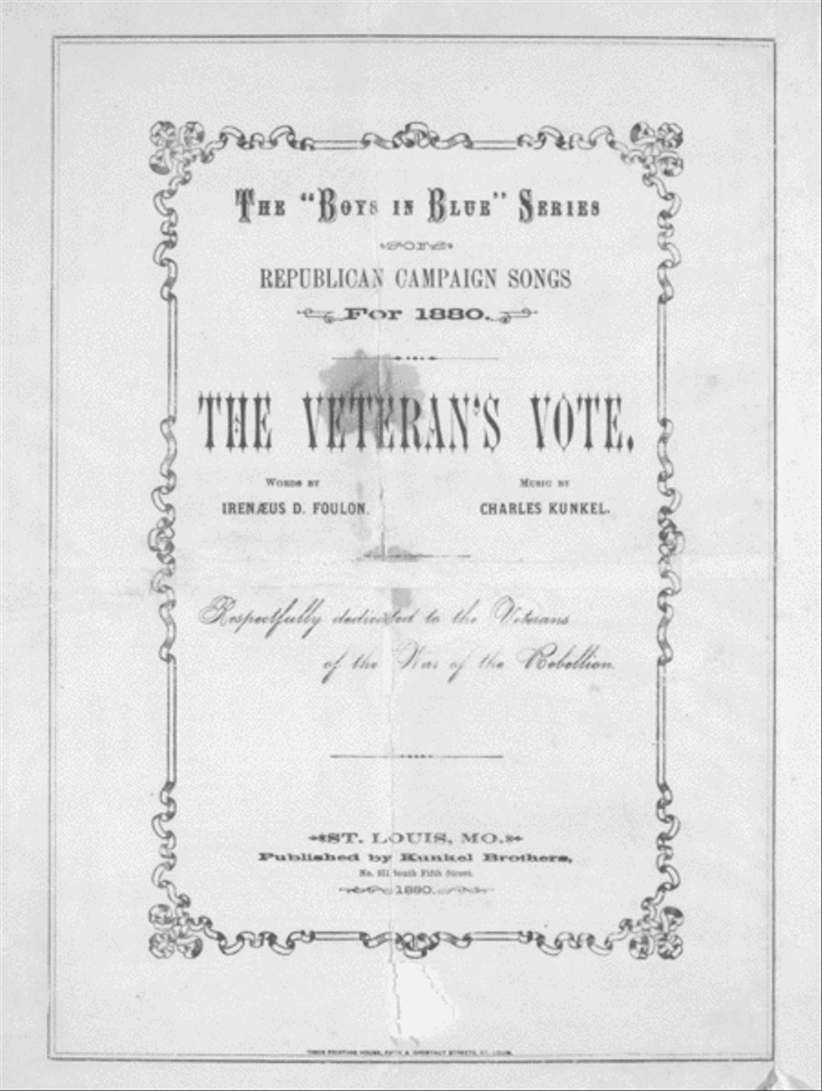 The Veteran's Vote Voice scores gallery preview page 1