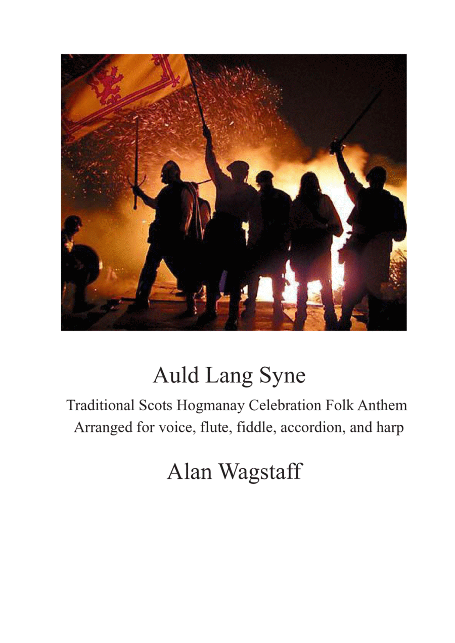 Auld Lang Syne Small Ensemble scores gallery preview page 1