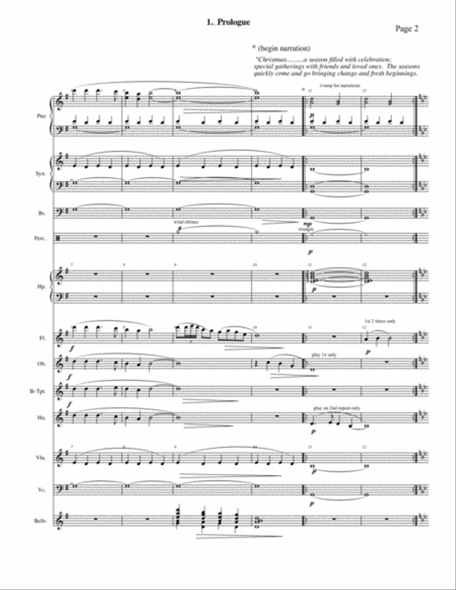 Celebrate the Season Set of Parts scores gallery preview page 3