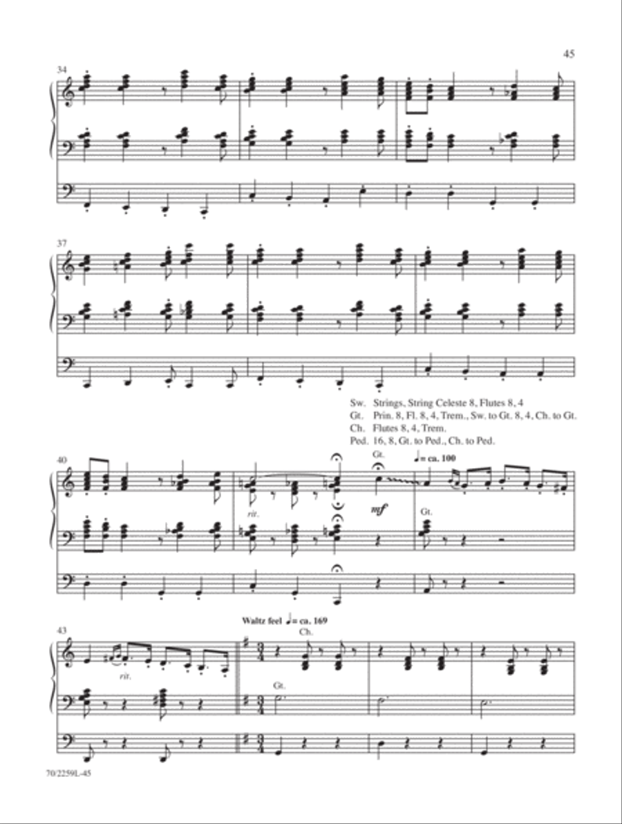 Exaltation Organ Solo scores gallery preview page 12