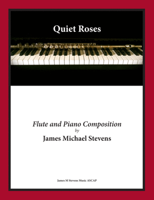 Book cover for Quiet Roses - Romantic Flute & Piano