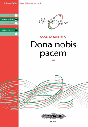 Book cover for Dona nobis pacem for SSA Choir