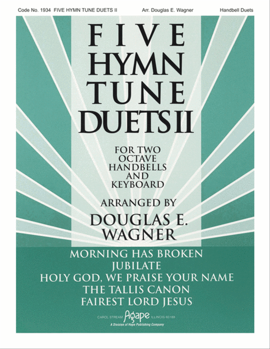 Five Hymn Tune Duets II Percussion scores gallery preview page 1