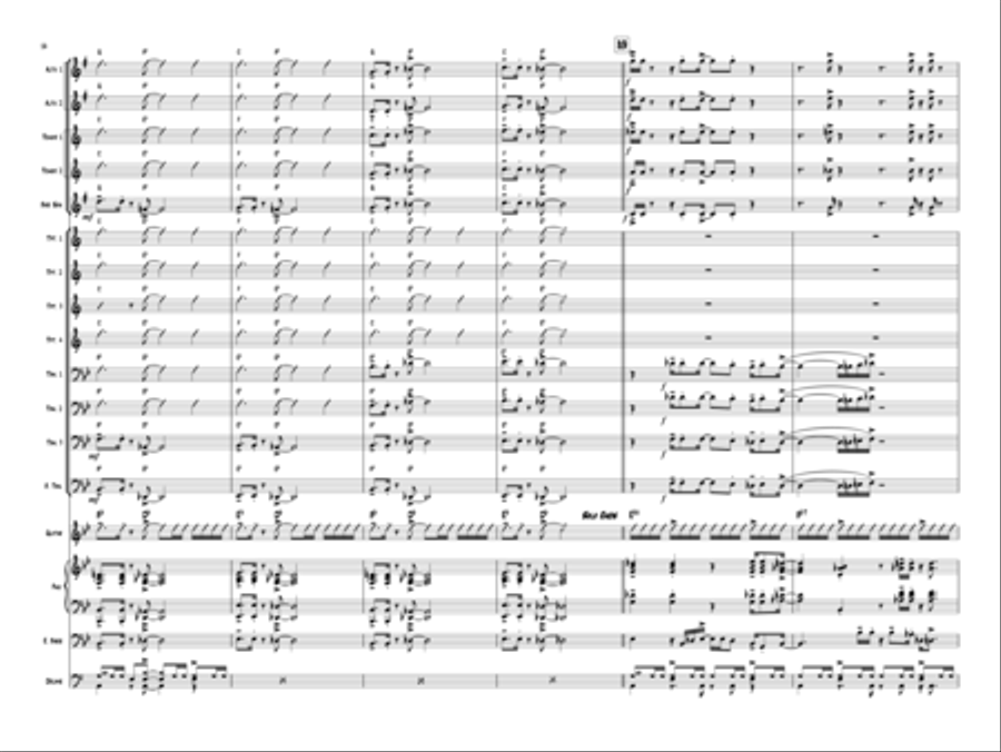 Bone Collection Jazz Ensemble scores gallery preview page 16