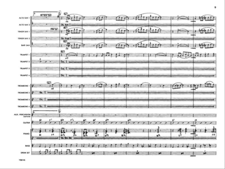 Touch of Dixie Jazz Ensemble scores gallery preview page 9