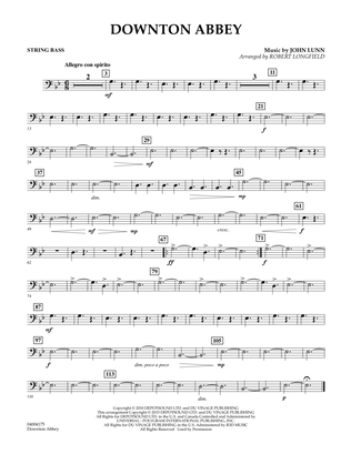 Downton Abbey - String Bass