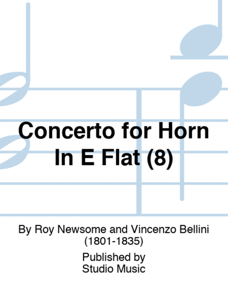 Concerto for Horn In E Flat (8)