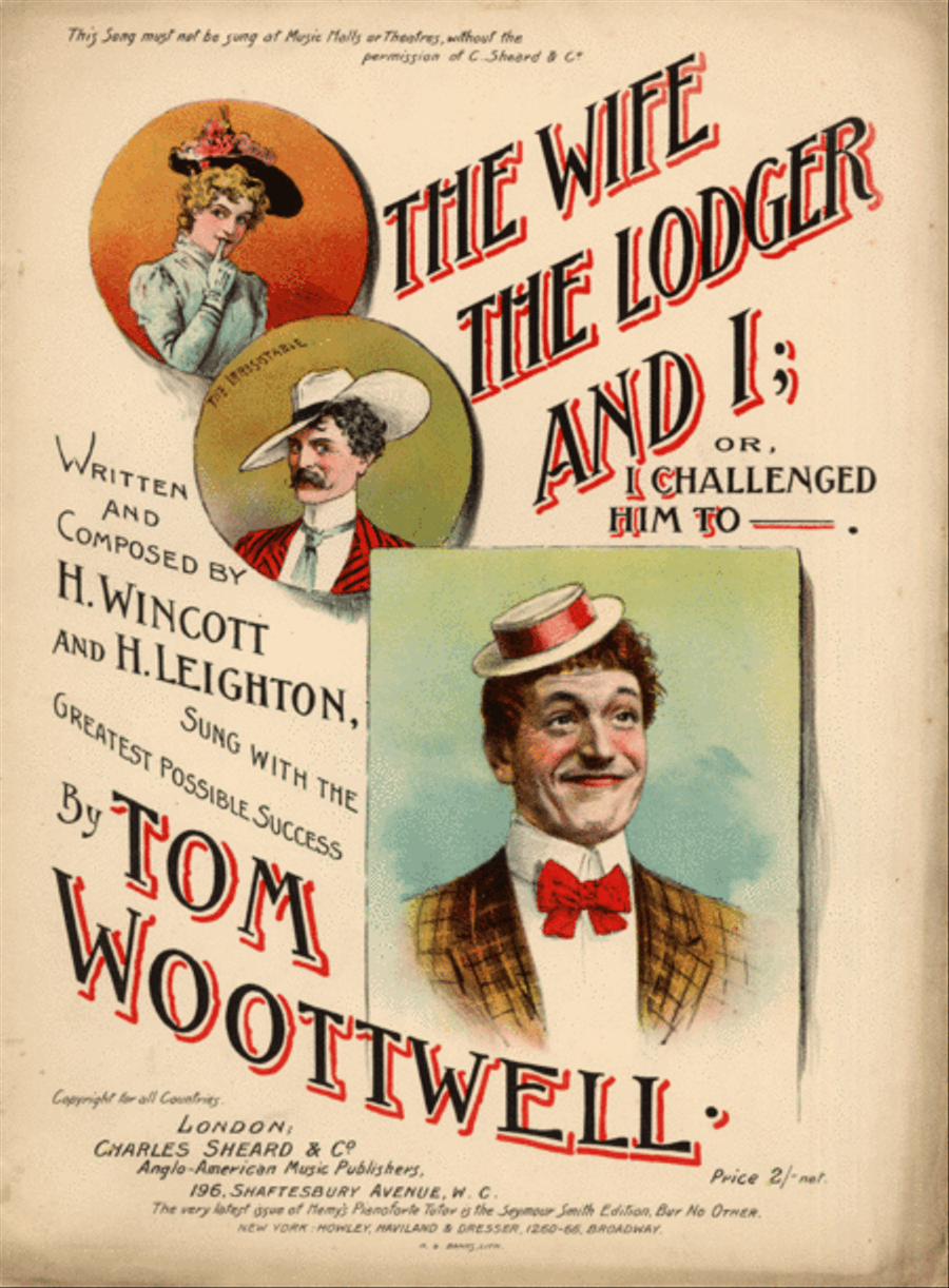 The Wife, the Lodger and I, or, I Challenged Him To- Voice scores gallery preview page 1