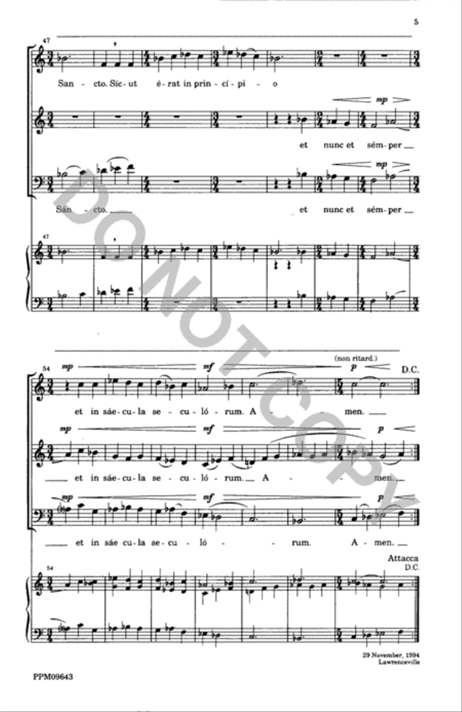 Rorate Caeli Desuper Rorate Caeli Desuper 3-Part scores gallery preview page 6