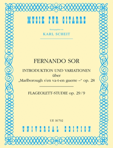 Introduction Variations, Op.28