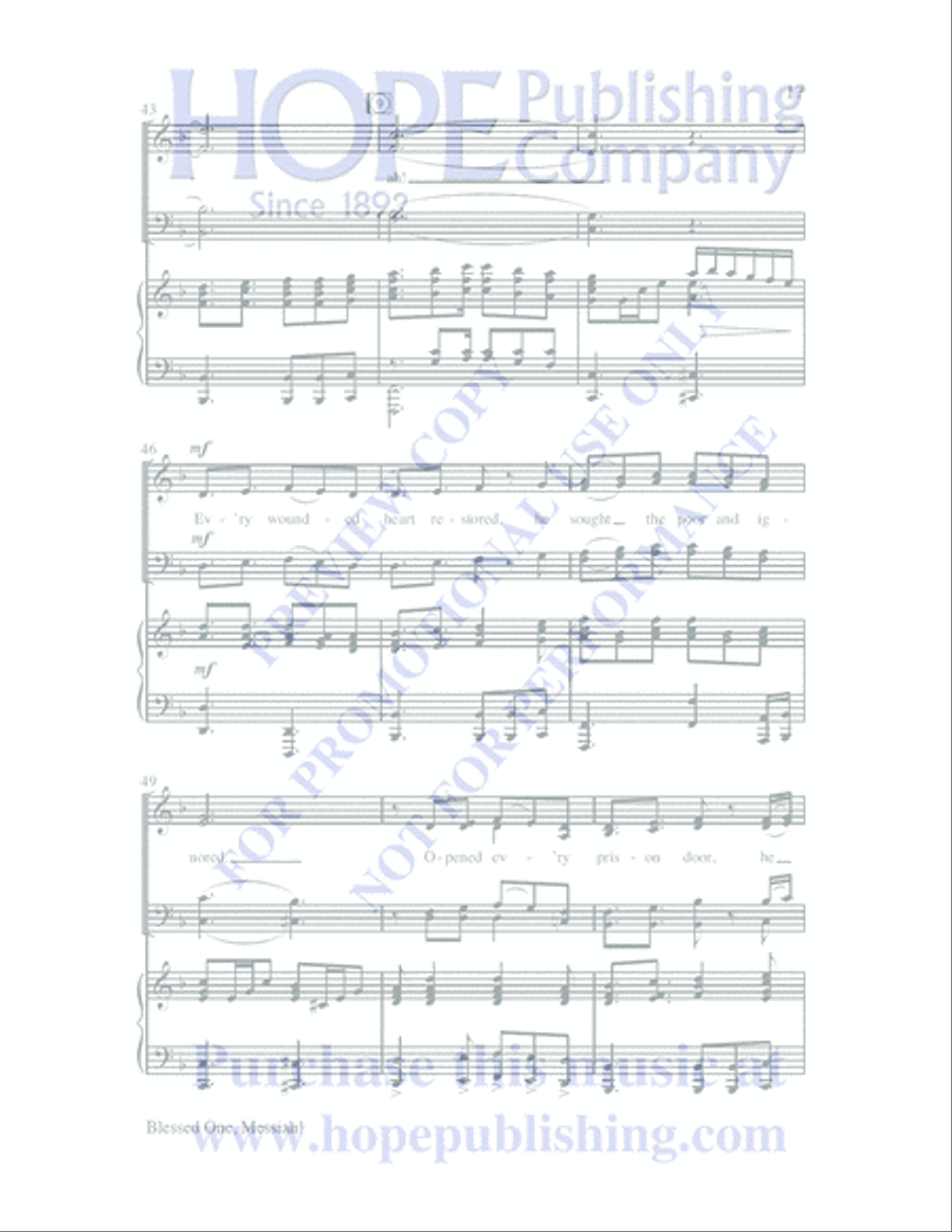 My Savior's Love My Savior's Love Listening CD scores gallery preview page 19