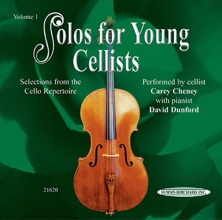 Solos for Young Cellists, Volume 1 (Audio CD)