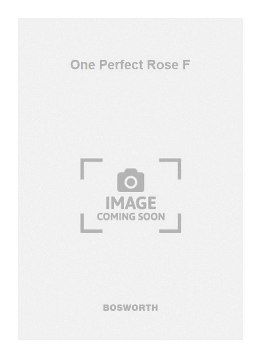 One Perfect Rose F
