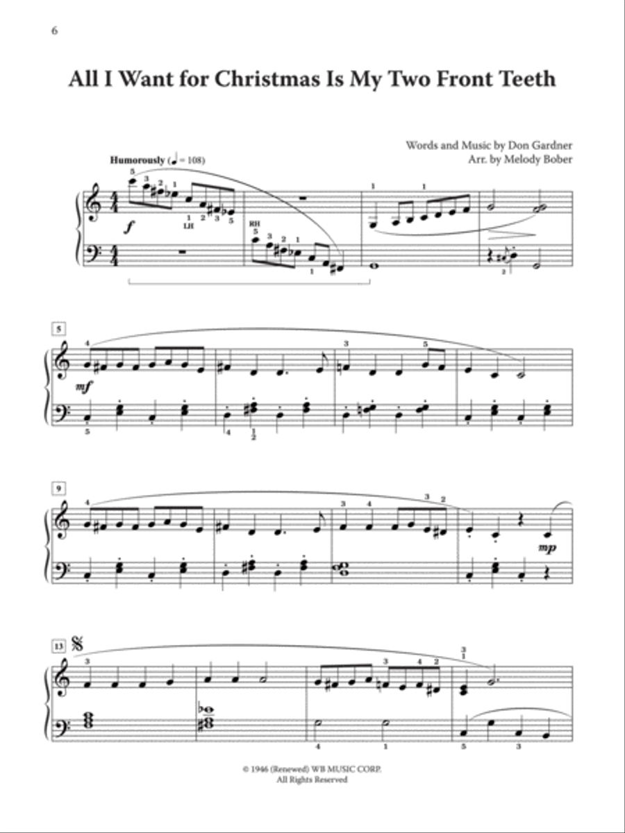 Popular Christmas Memories, Book 1 Piano Solo scores gallery preview page 3
