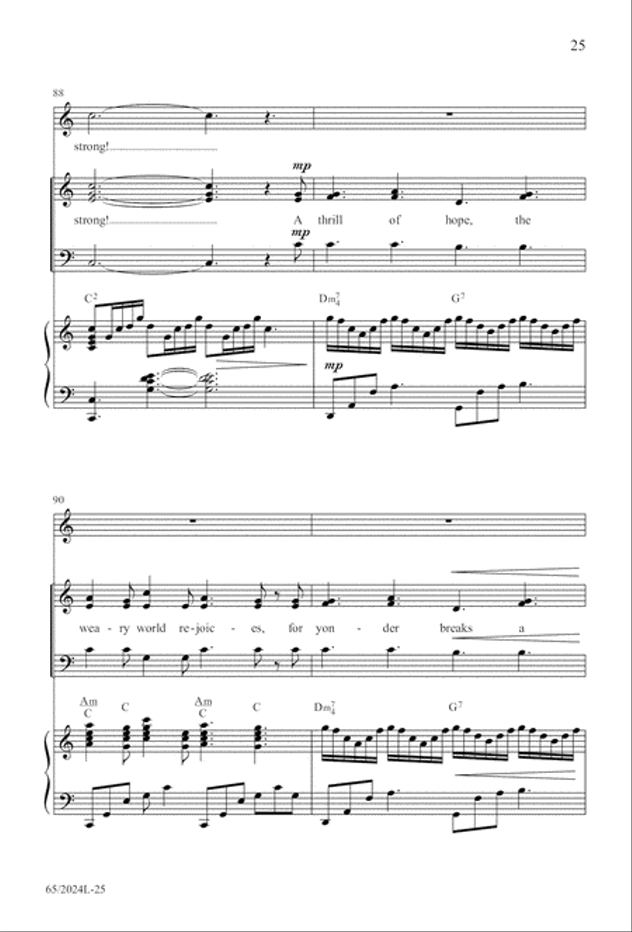 Child of Hope 3-Part scores gallery preview page 26