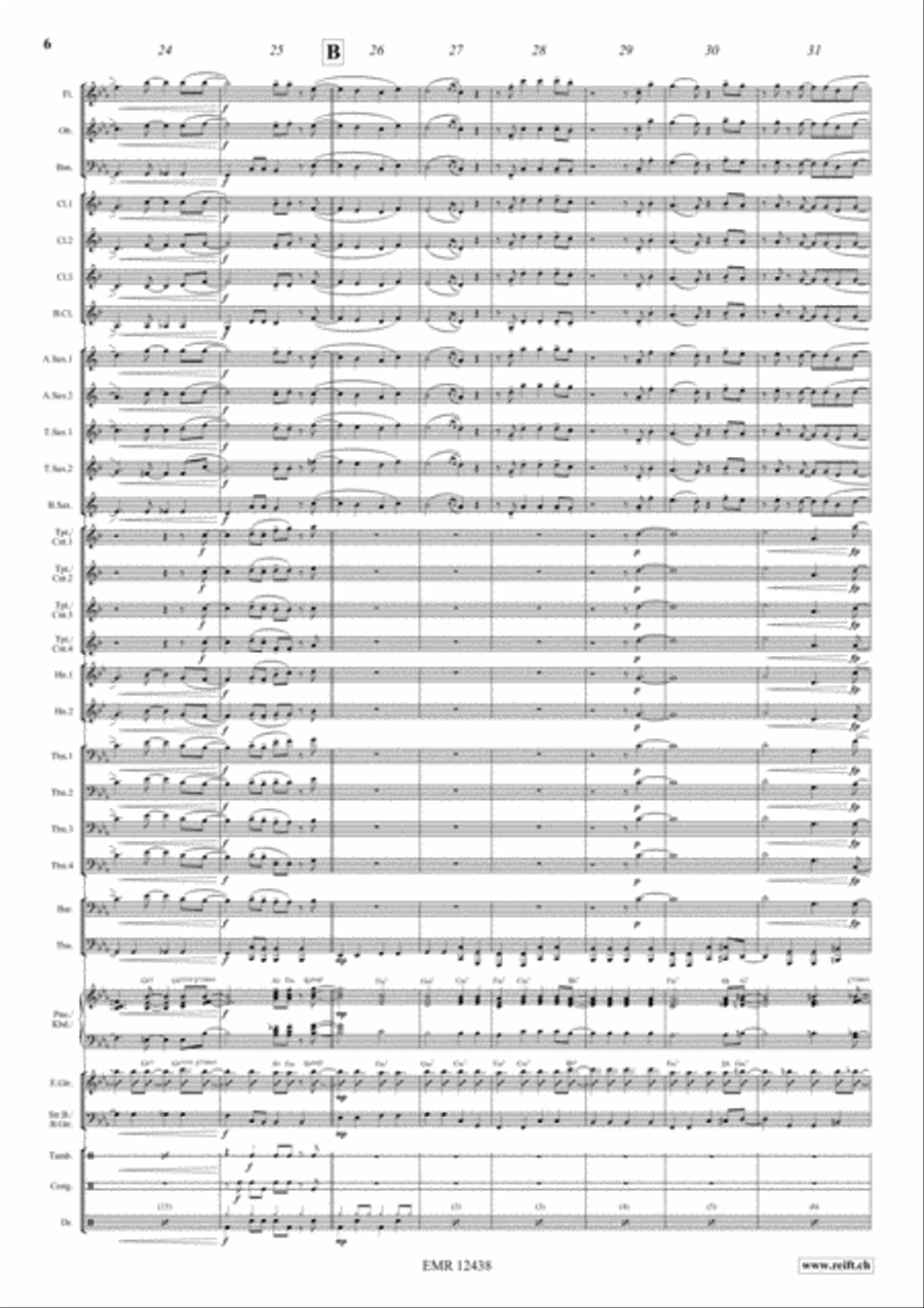 Chicago Concert Band scores gallery preview page 6