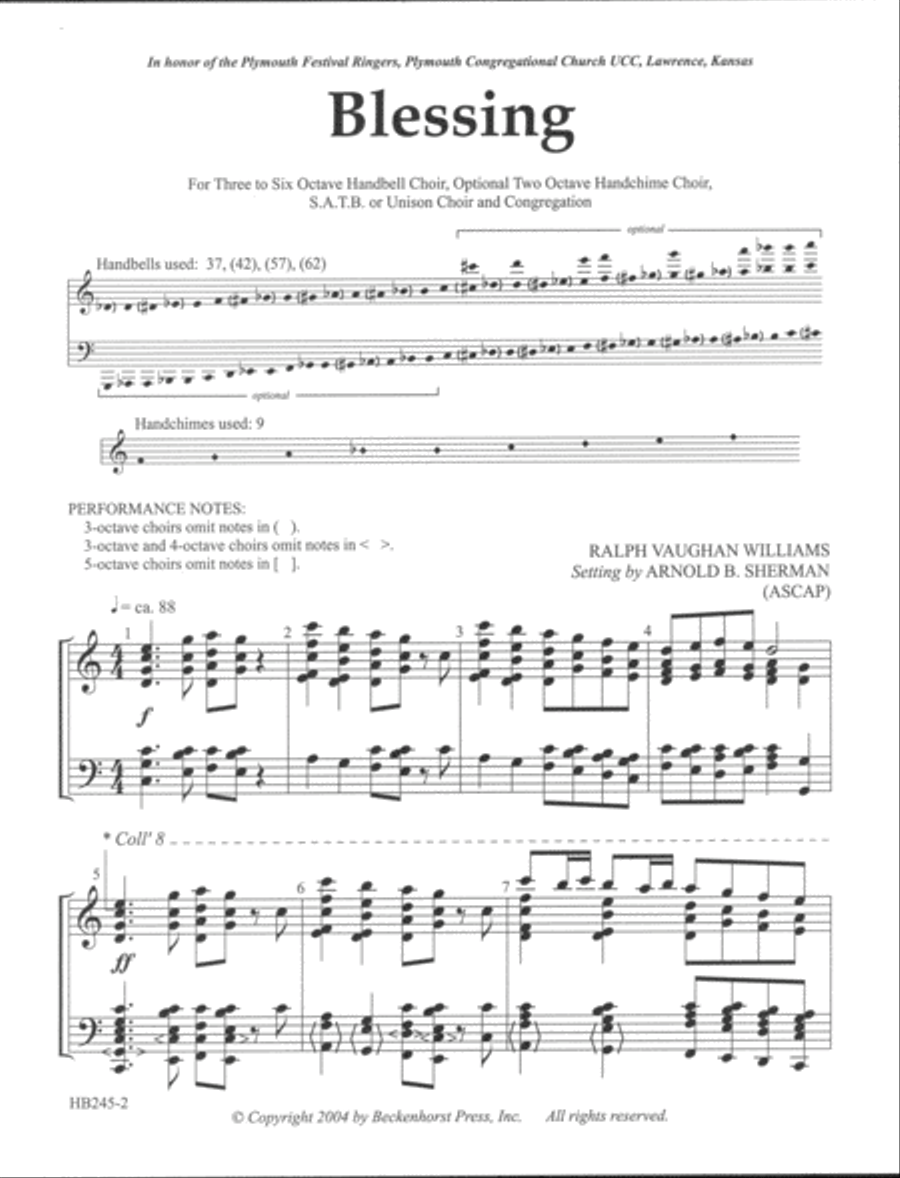 Blessing 5-Octaves scores gallery preview page 2