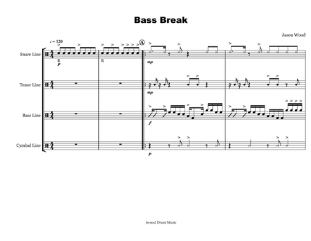 Bass Break (Drumline Cadence) image number null