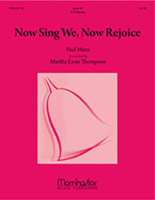 Book cover for Now Sing We, Now Rejoice, Setting 1