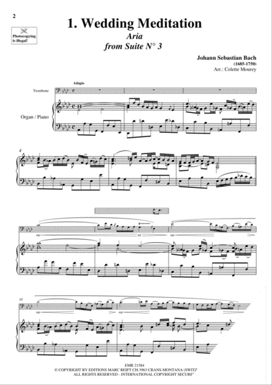 20 Greatest Wedding Solos Organ scores gallery preview page 3