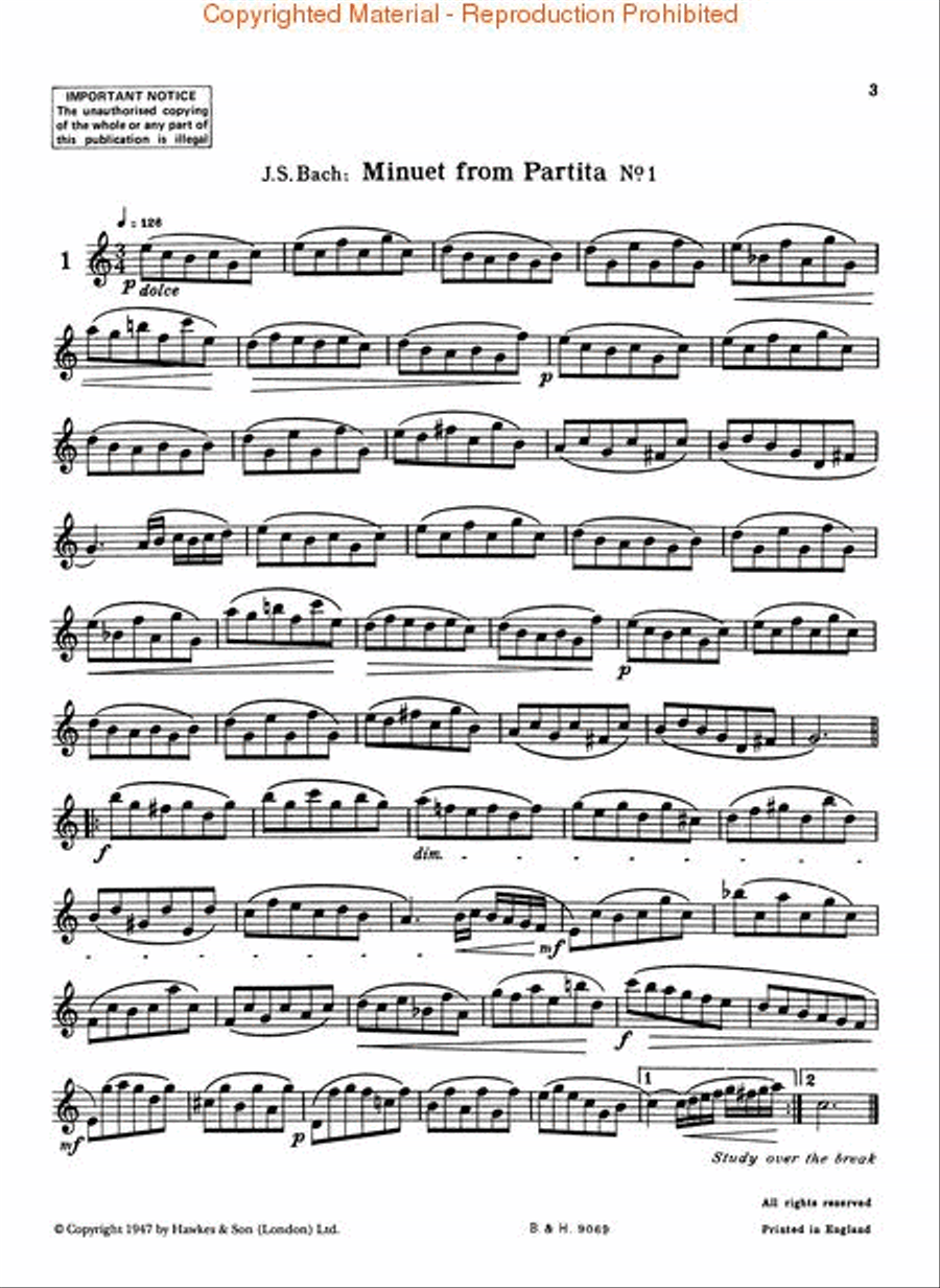 Passage Studies Book 1 Clarinet Solo scores gallery preview page 2