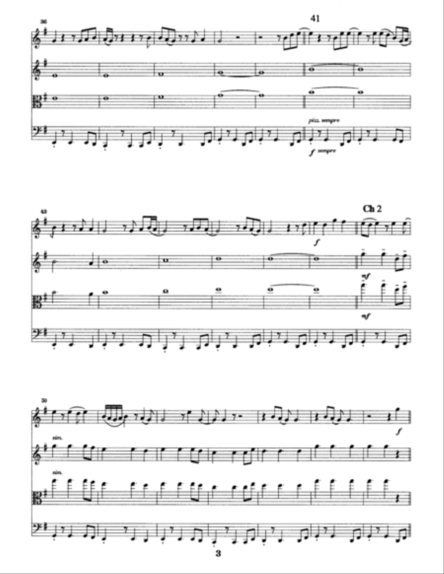 Stand By Me String Trio scores gallery preview page 3