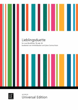 Book cover for Lieblingsduette