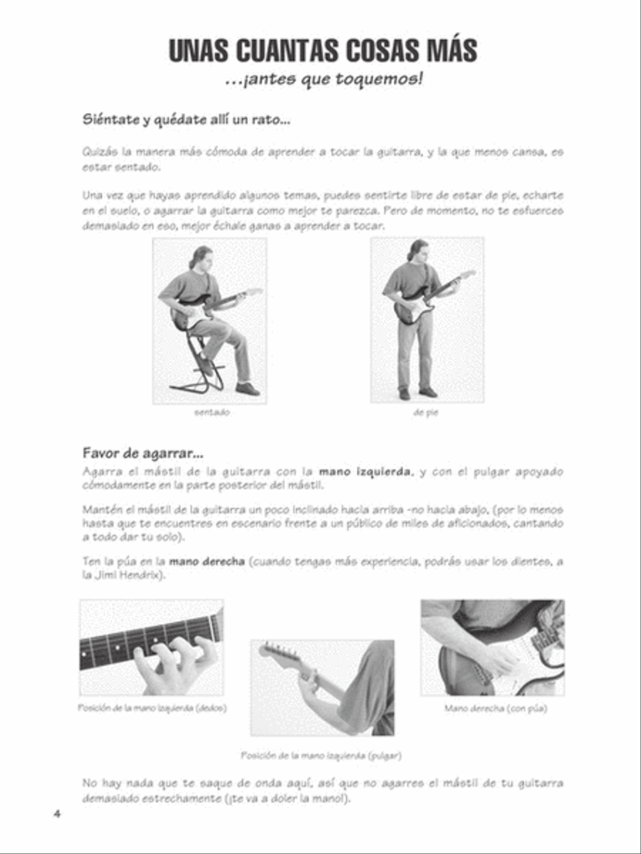 FastTrack Guitar Method – Spanish Edition - Level 1 Guitar Tablature scores gallery preview page 4
