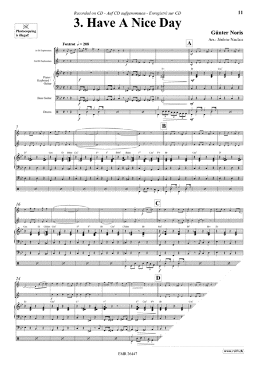 Let's Dance Volume 3 Let's Dance Volume 3 Euphonium Duet scores gallery preview page 5