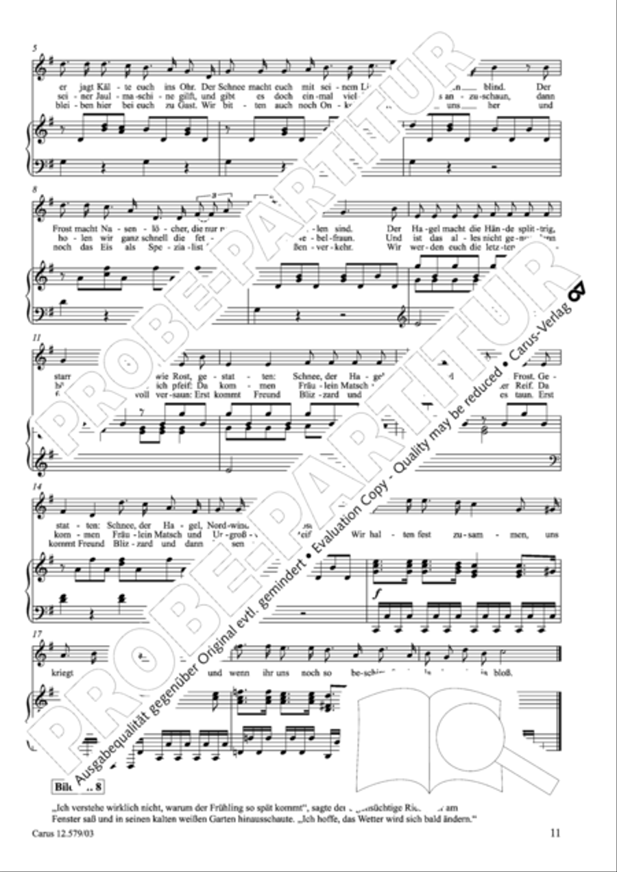 Der Garten des Riesen Children's Choir scores gallery preview page 12