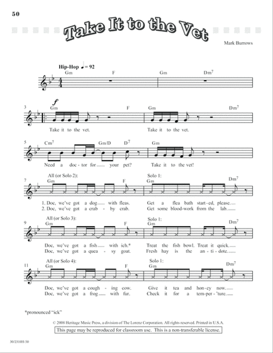 The Box Unison Choir scores gallery preview page 51