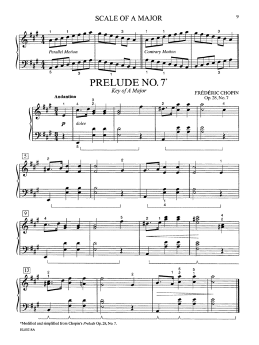 Scales and Pieces in All Keys, Book 2 Piano Method scores gallery preview page 4
