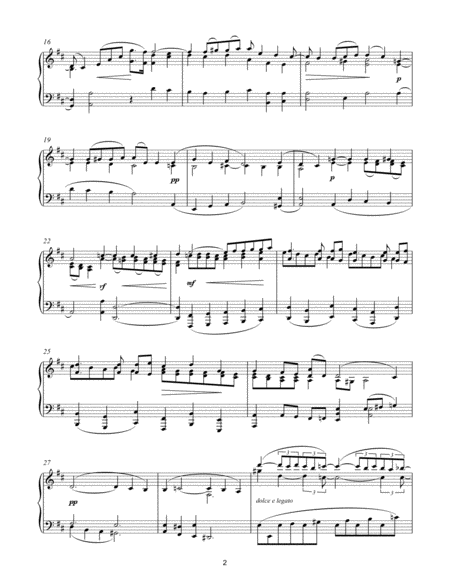 Piano Concerto No. 1 in D Minor (Excerpt from 2nd movement: Adagio)
