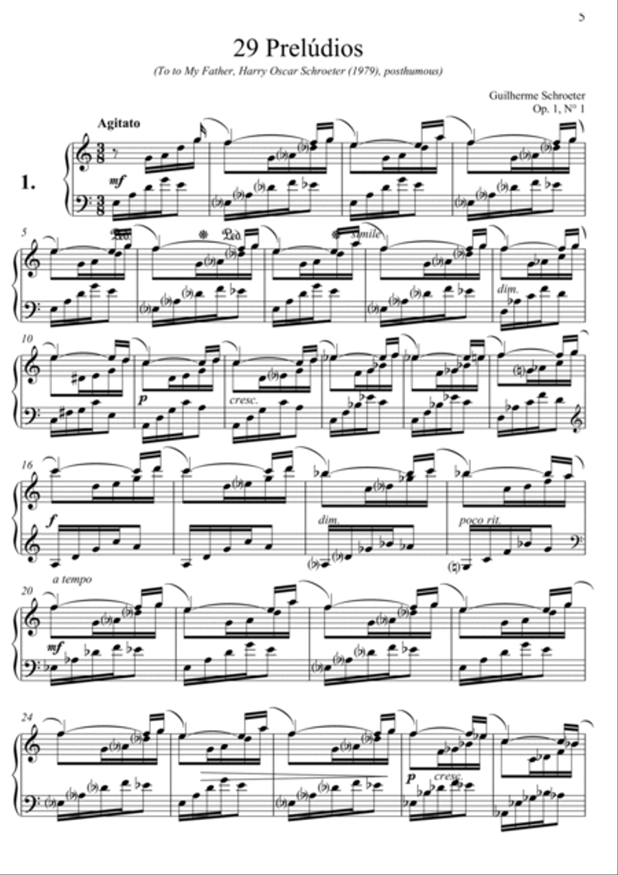29 Preludes Piano Solo scores gallery preview page 5