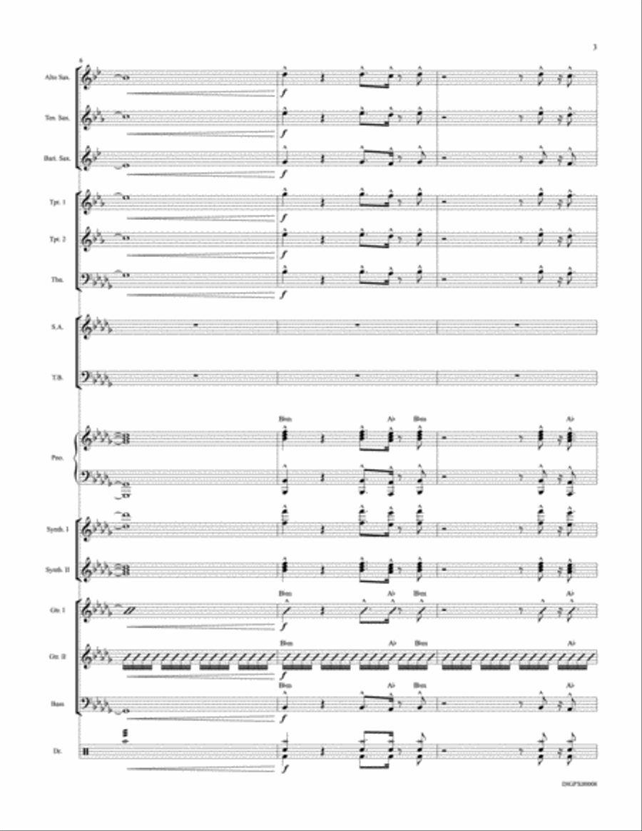 Eye of the Tiger: Score Score scores gallery preview page 3