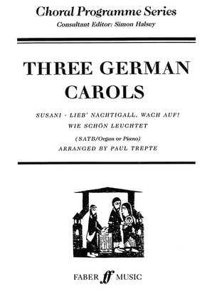 Book cover for Three German Carols