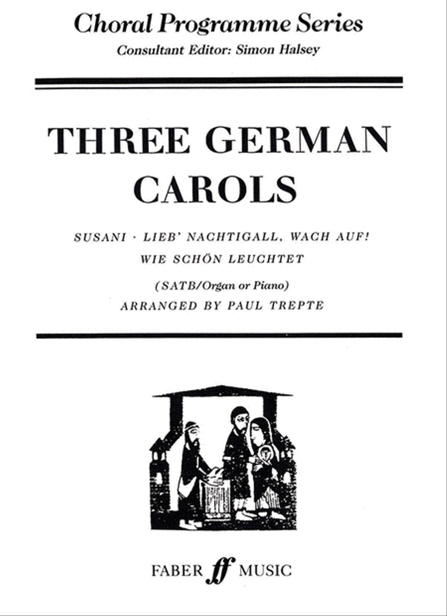 Three German Carols Three German Carols Choir scores gallery preview page 1