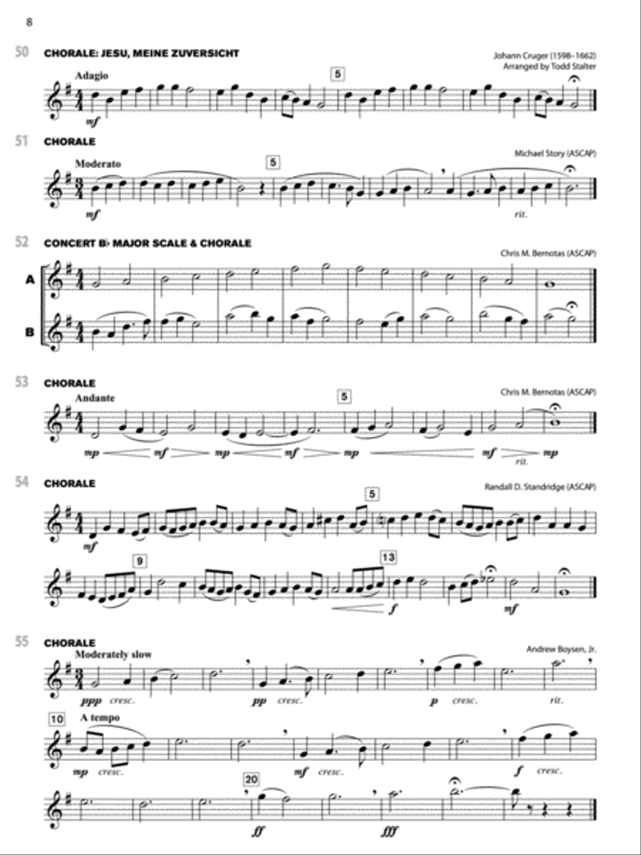 Sound Innovations for Concert Band -- Ensemble Development for Intermediate Concert Band Concert Band Methods scores gallery preview page 5
