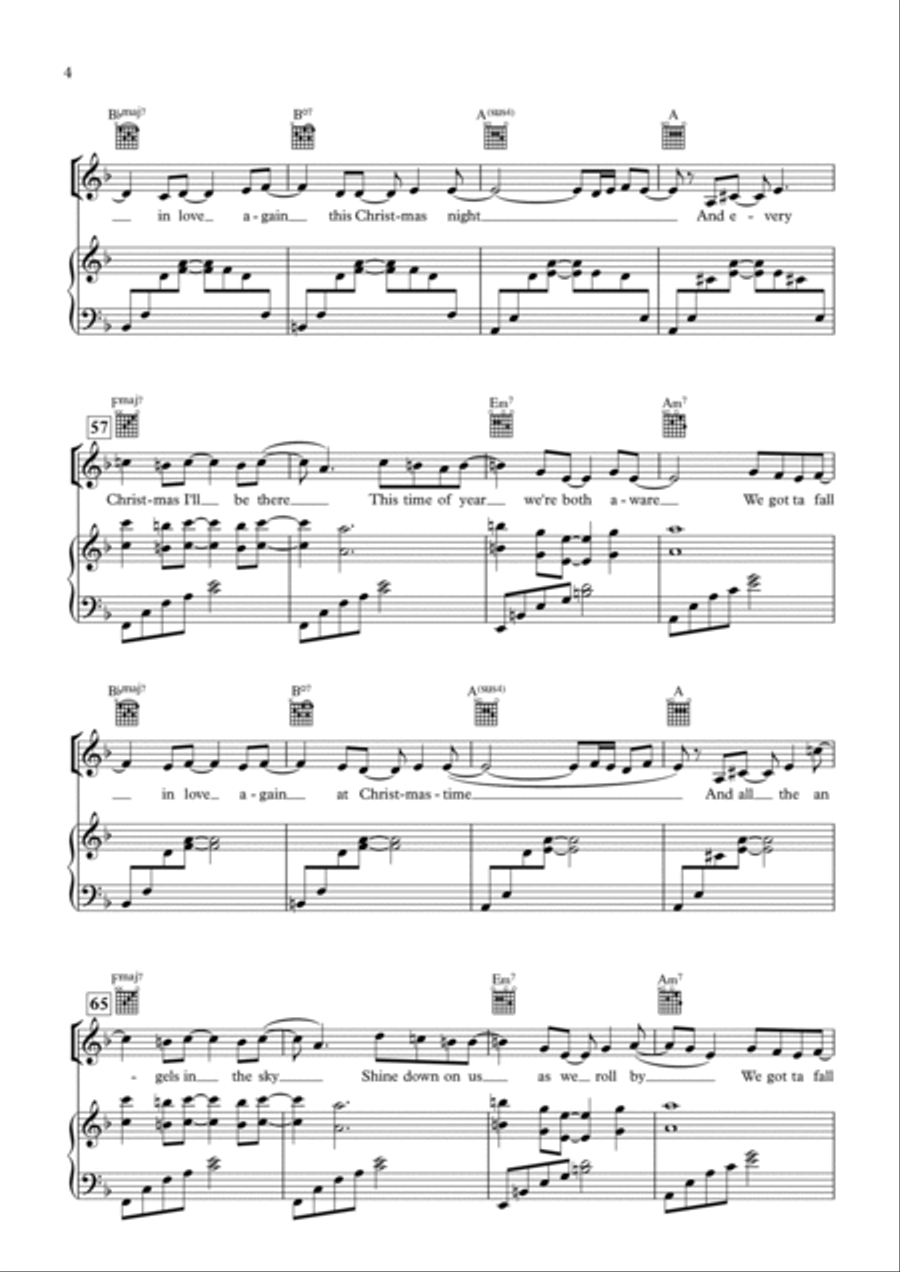 Fall In Love At Christmas Fall In Love At Christmas Voice scores gallery preview page 4