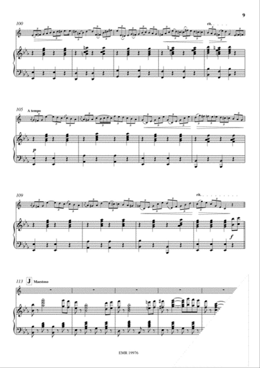Fantaisie Brillante Fantaisie Brillante Voice Solo scores gallery preview page 9