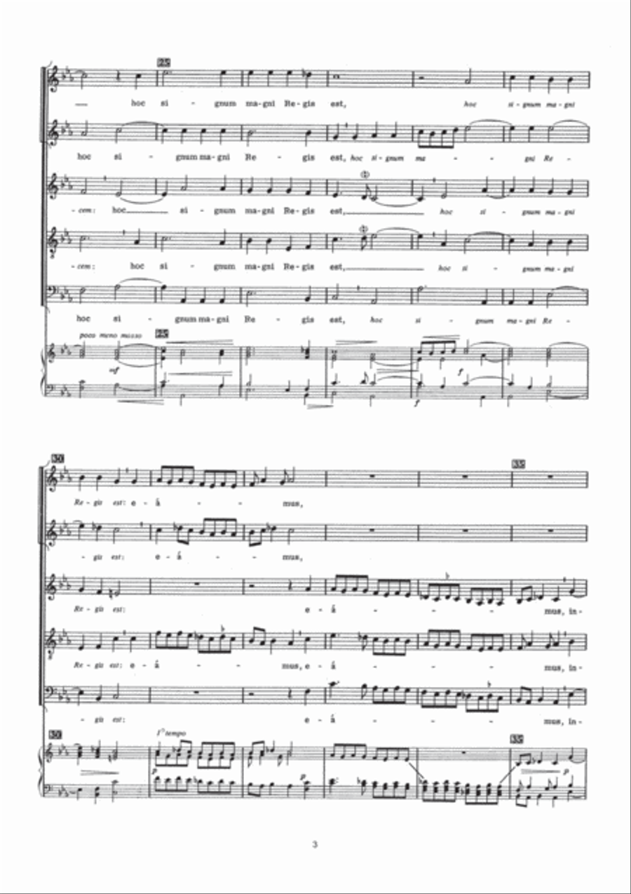 Magi Videntes Stellam 4-Part scores gallery preview page 3