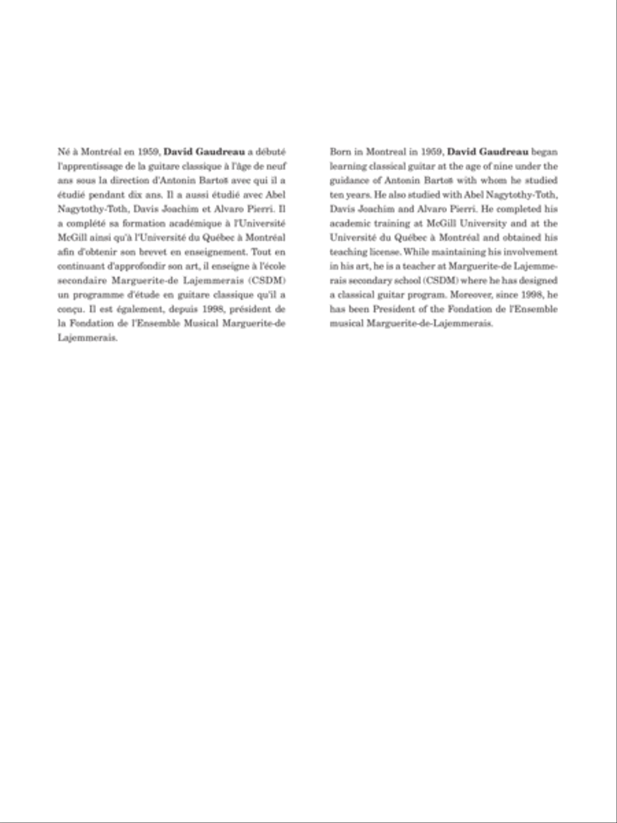 Milonga para guitarras alla grande Guitar Ensemble scores gallery preview page 2